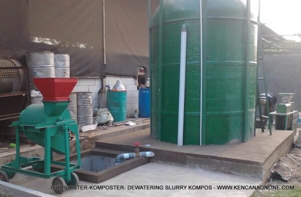 Pemisah air slurry Biodigester BD 10